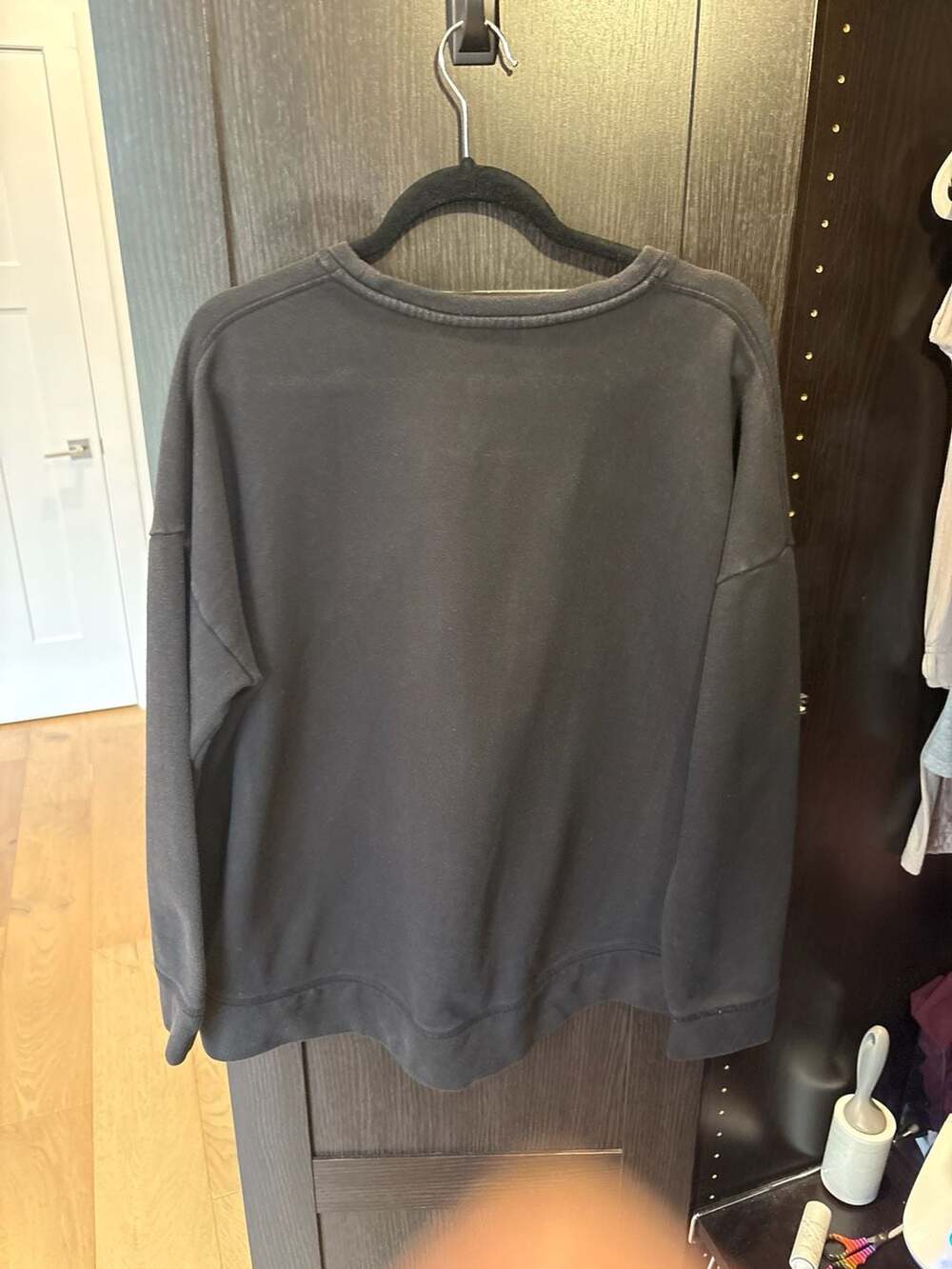 Athleta Purist Side Zip Sweatshirt Black Size XL - Picture 4 of 7